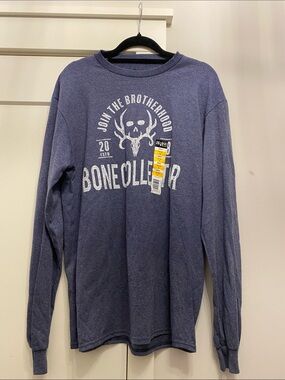 NWT Bone Collector "Join the Brotherhood" Long Sleeve Graphic Tee - Size M